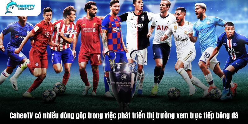 CaheoTV có nhiều đóng góp trong việc phát triển thị trường xem trực tiếp bóng đá